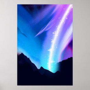 Poster Lumières du Nord