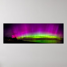 Lumières du Nord sur la baie Hammond