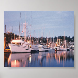 Poster Lumières du port