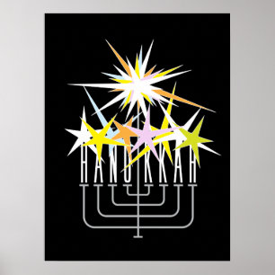 Poster Lumières Hanoukka