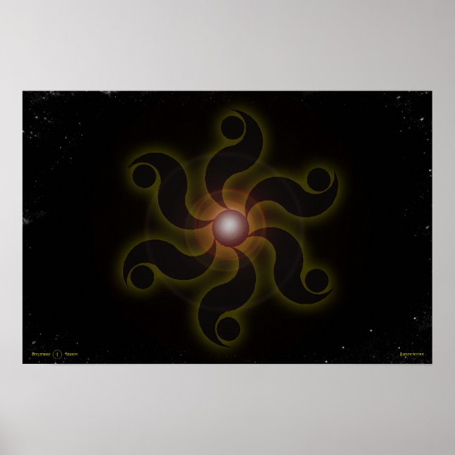 Poster Luminescence (Devant)