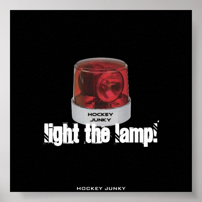 POSTER LUMINEZ LA LAMPE ! (Devant)