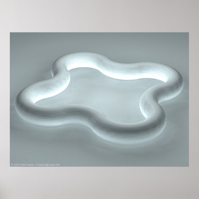 Poster Luminosité gelée (Devant)