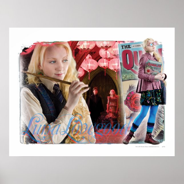 Poster Luna Lovegood Montage (Devant)