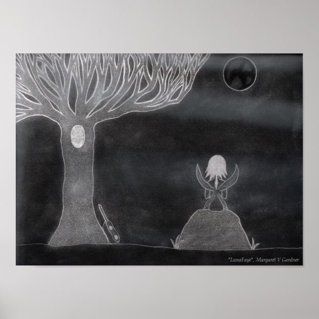 Poster "LunaFaye", Margaret V Gardner (Devant)