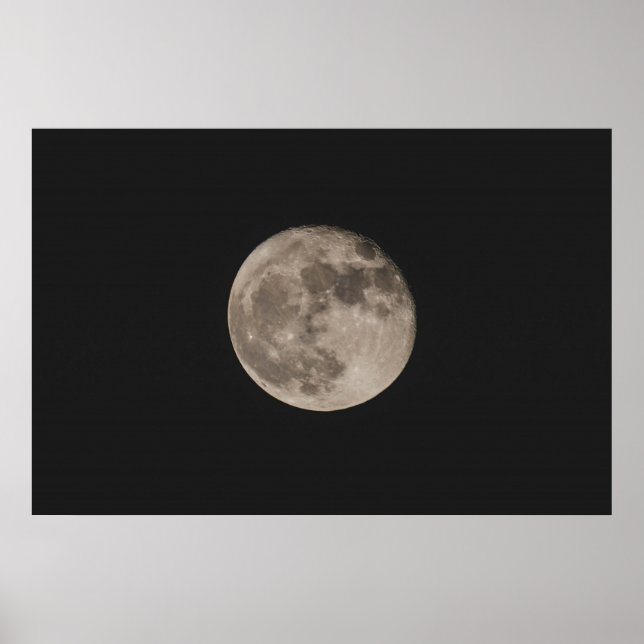 Poster Lune (Devant)