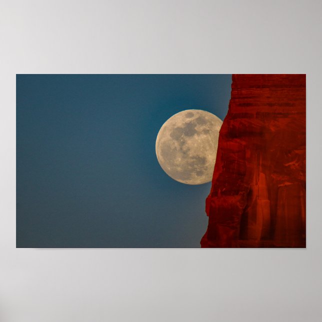 Poster lune (Devant)