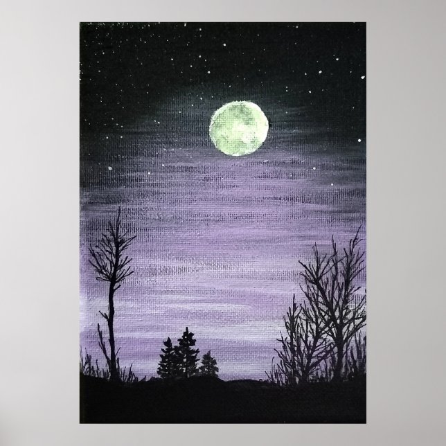 Poster Lune (Devant)