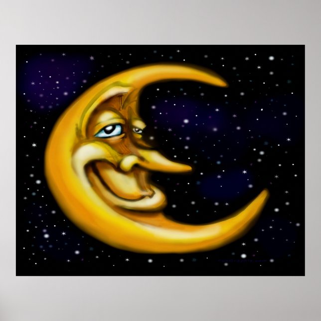 Poster Lune (Devant)