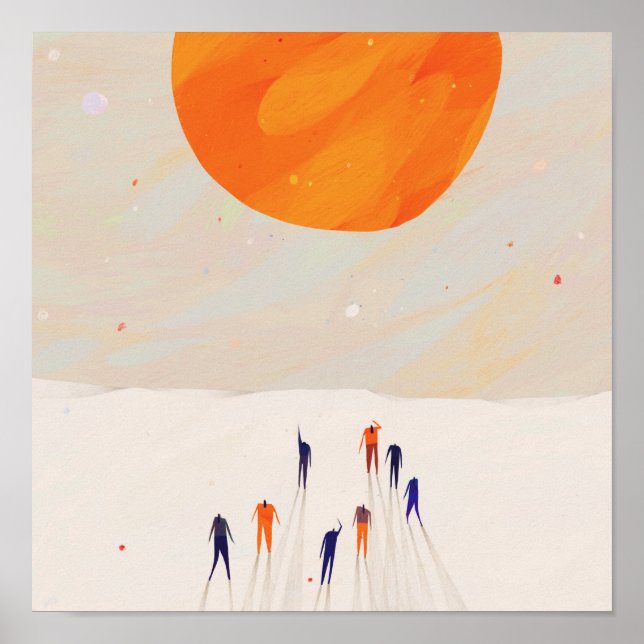 Poster Lune (Devant)