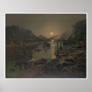 Poster Lune dans l'Ohio