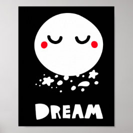 Poster Lune douce