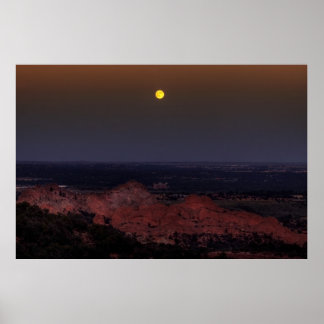 Poster Lune émergente