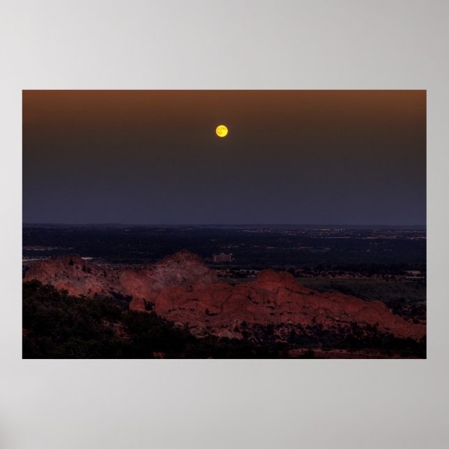 Poster Lune émergente (Devant)