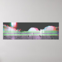 Lune Panorama Apollo 17 Glitch (Plus Grand)