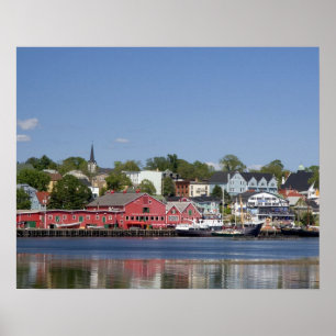 Poster Lunenberg, Nouvelle-Écosse, Canada. 4