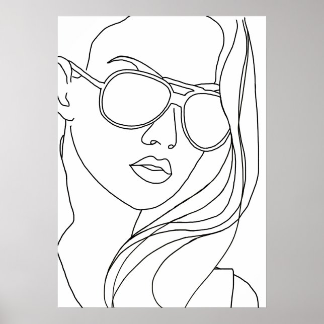 Poster Lunettes (Devant)