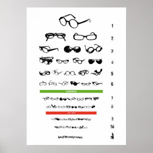 Poster Lunettes de soleil