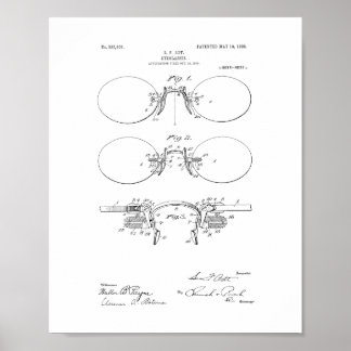Poster Lunettes de vue