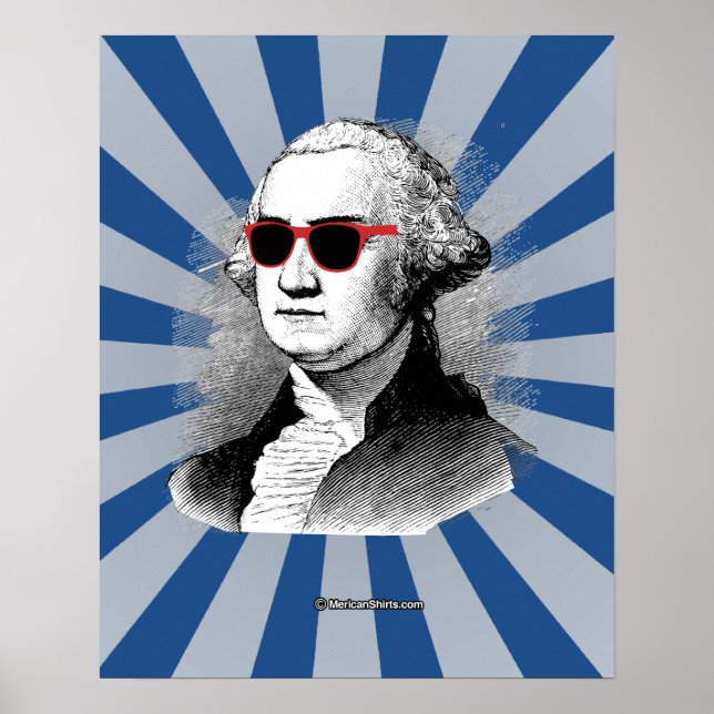Poster Lunettes du parti George Washington (Devant)