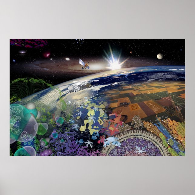 Poster L'univers en bref (Devant)