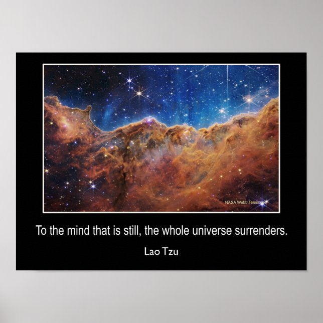 Poster L'Univers se rend - Instantanés Cosmiques (Devant)