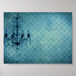 Poster Lustre en papier peint Grunge 3