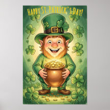 Lutin Gnome Personnalisé Joyeux St. Patrick 