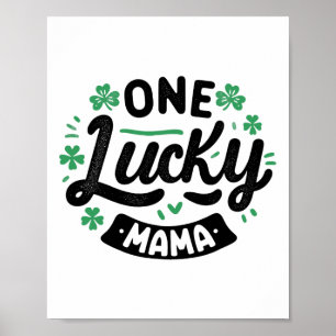 Poster Lutins Saint Paddy Trèfle Irlandais Bysebyll