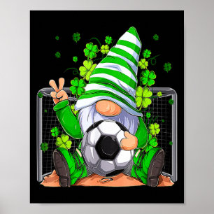 Poster Lutrin de football Trèfle Chanceux Saint-Patrick i