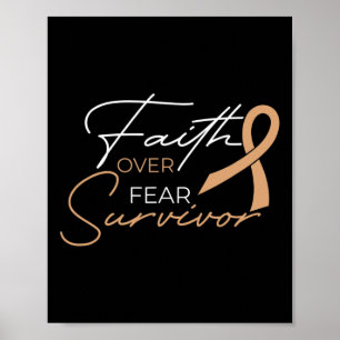 Poster Lutte contre le cancer chez les enfants Ruban 1