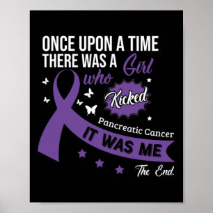 Poster Lutte contre le cancer du pancréas Ruban 12