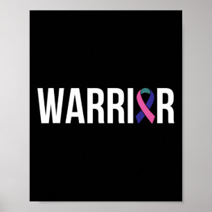 Poster Lutte contre le cancer Ruban 17
