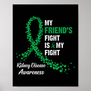 Poster Lutte contre les maladies du rein - Mon combat Lut