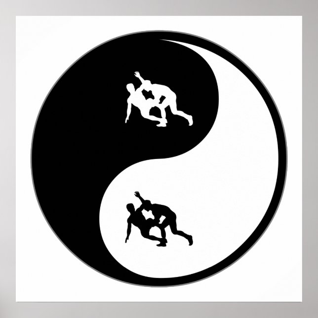 Poster Lutte de Yin Yang (Devant)