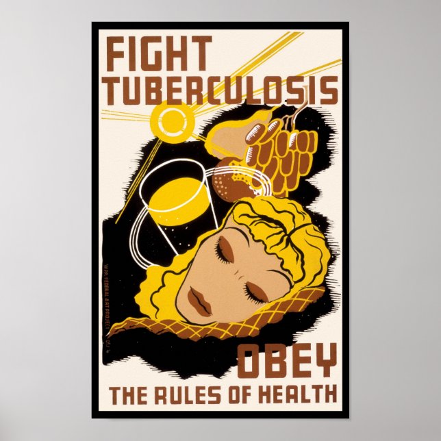 Poster Lutter contre la tuberculose (Devant)