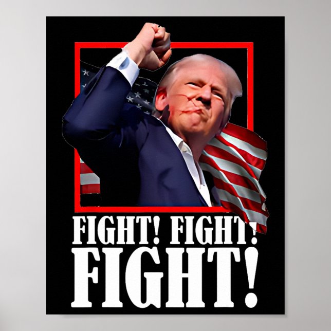 Poster Lutter contre le Butler Pennsylvanie Trump Rassemb (Devant)