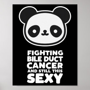 Poster Lutter contre le cancer de la bille Duct Toujours