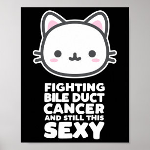 Poster Lutter contre le cancer de la bille Duct Toujours