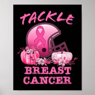 Poster Lutter contre le cancer du sein Défenseur du cance