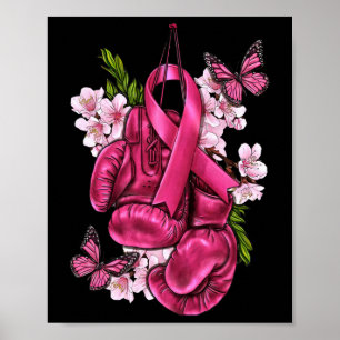 Poster Lutter Contre le cancer du sein Sensibilisation Ga
