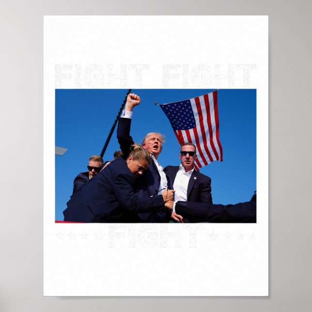 Poster Lutter contre Trump 2024 Vote Trump (Devant)