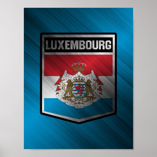 Poster Luxembourg (Devant)