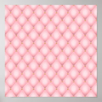 Luxueux Motif en diamant verni rose
