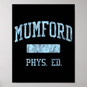Poster Lycée Mumford hs detroit mi éducation physique