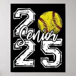 Poster Lycéens de la promotion 2025 de softball Senior 20