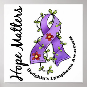 Poster Lymphogranulomatose maligne de sujets d'espoir du