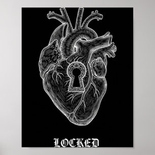 Poster Lyriclyfe-manches longues Chemise-achy Breaky Hear