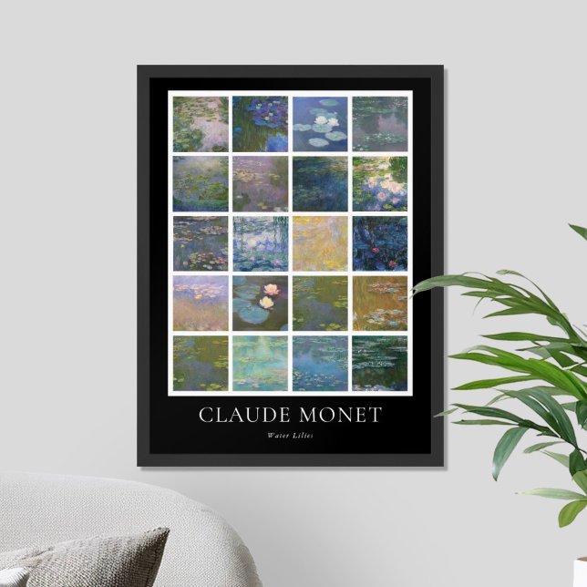 Poster Lys d'eau Claude Monet (Créateur téléchargé)