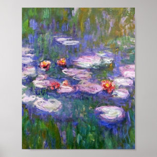 Poster Lys D'Eau Par Claude Monet 1916